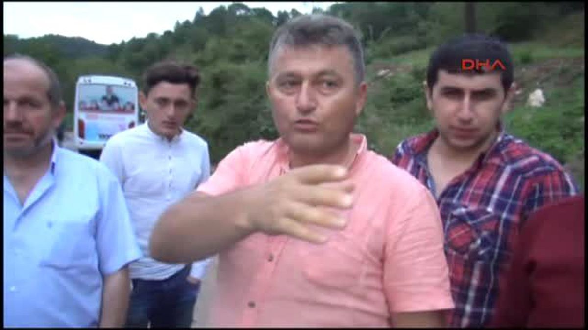 Mahsur Kalan İkinci Otobüse Ulaşılmak Üzere