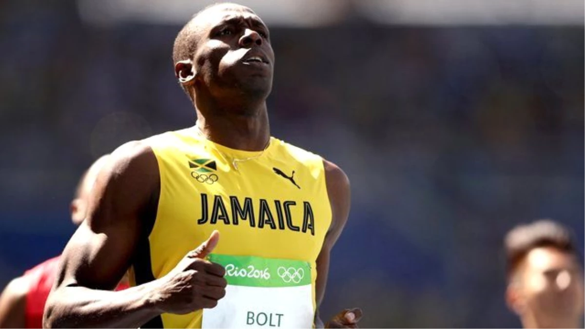Rio Olimpiyatları\'nda Rekortmen Atlet Usain Bolt, 100 Metrede Yarı Finale Kaldı