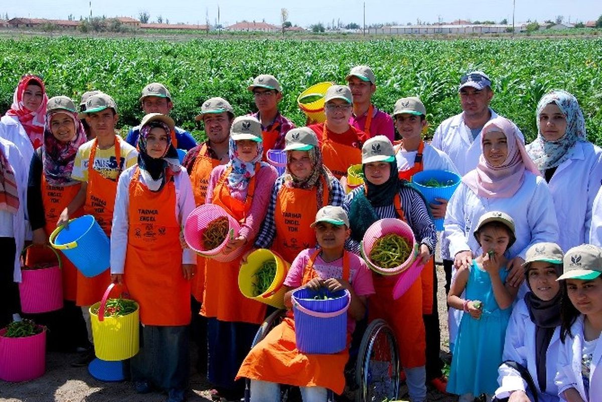 Tarıma Engel Yok Projesi\'nde Hasat Mutluluğu