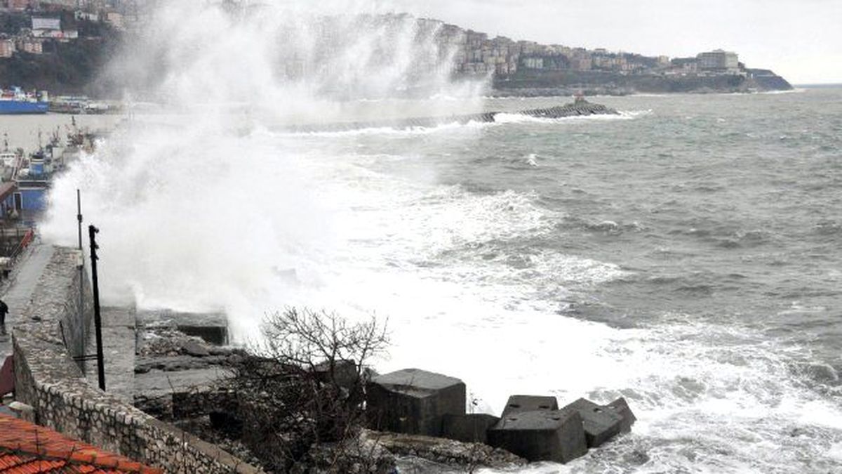 Zonguldak\'ta Sağanak ve Şiddetli Rüzgar