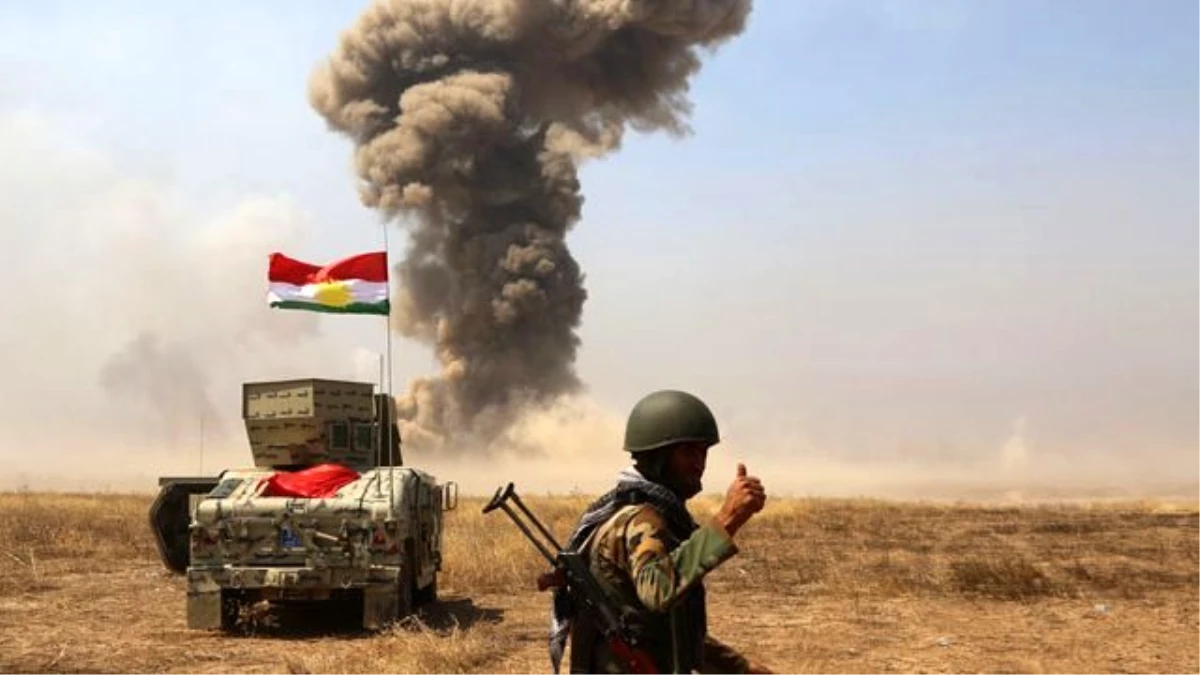 Barzani Güçleri Irak\'ta IŞİD\'e 3 Farklı Cepheden Operasyon Başlattı