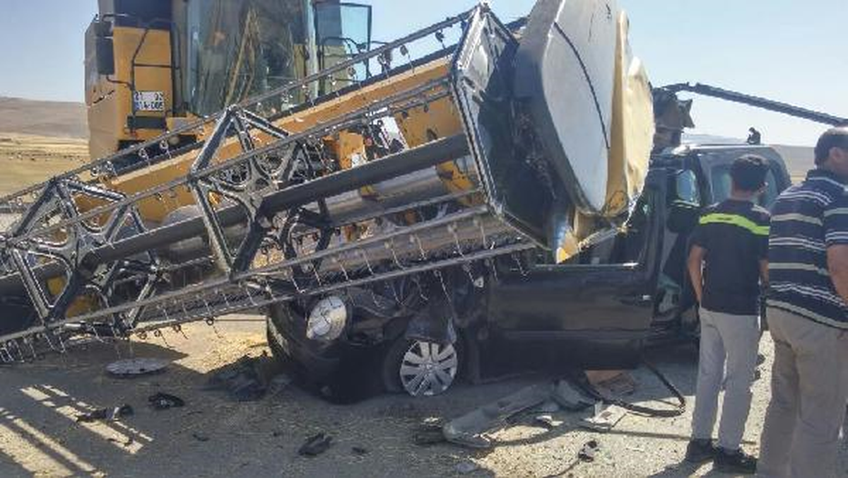 Diyadin\'de Trafk Kazası: 1 Ölü,3 Ağır Yaralı