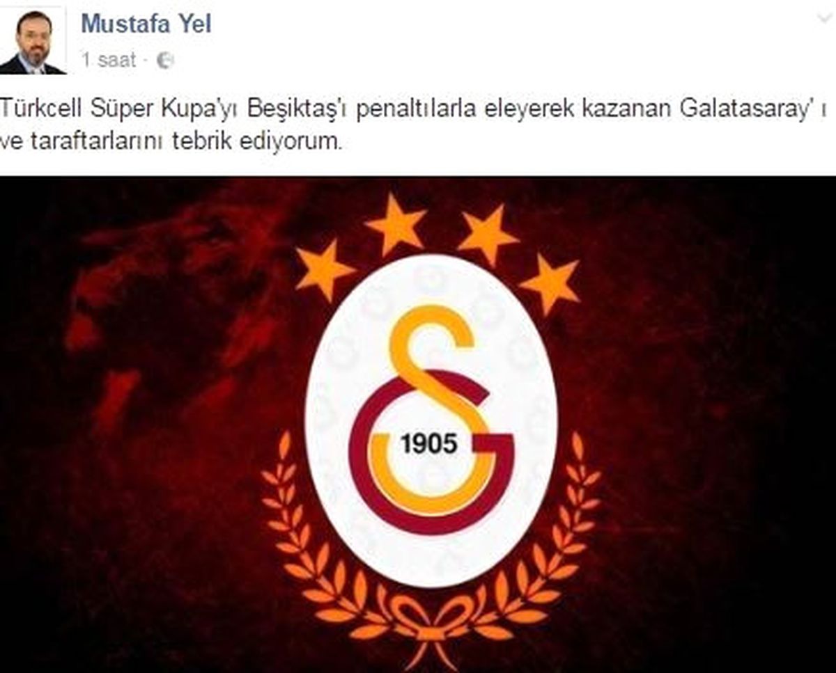 Milletvekillerinden Galatasaray\'a Tebrik