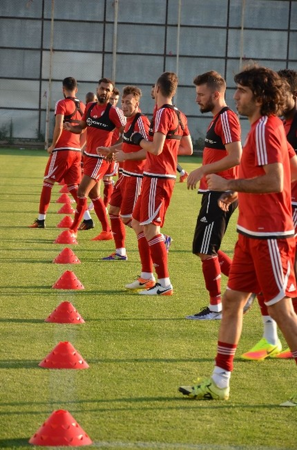 Sivasspor\'da Neşeli Antrenman