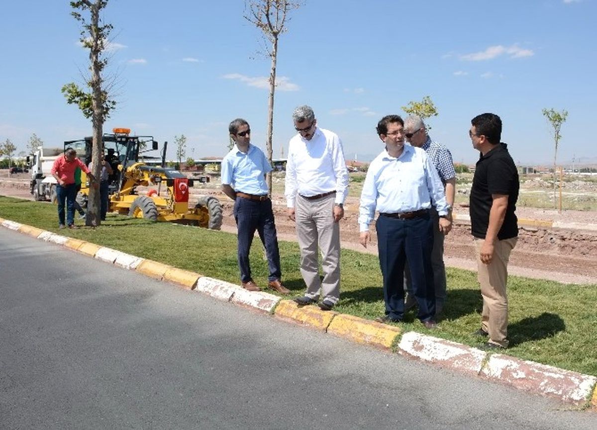 Başkan Yazgı, Üniversite Yolunda İncelemede Bulundu