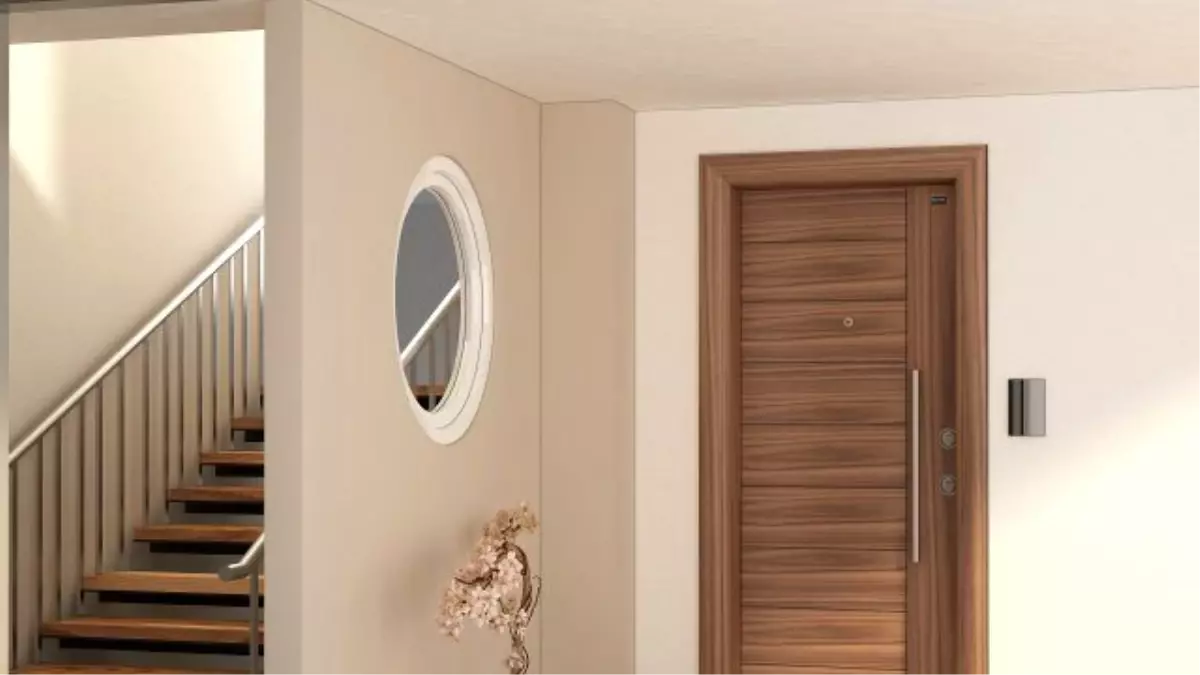 Deprem'de otomatik açılan kapı