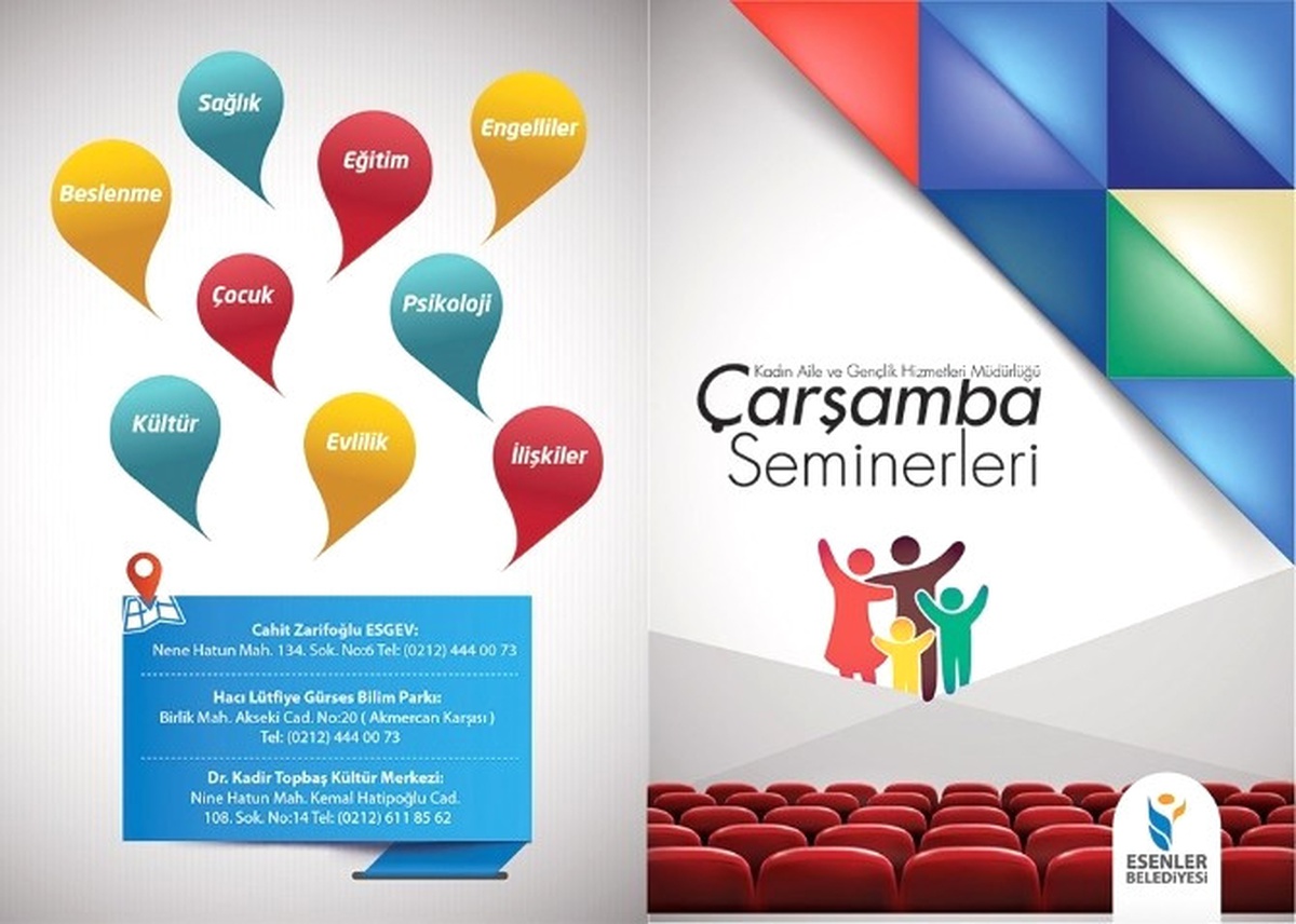 Kadınlara "Çarşamba Seminerleri"