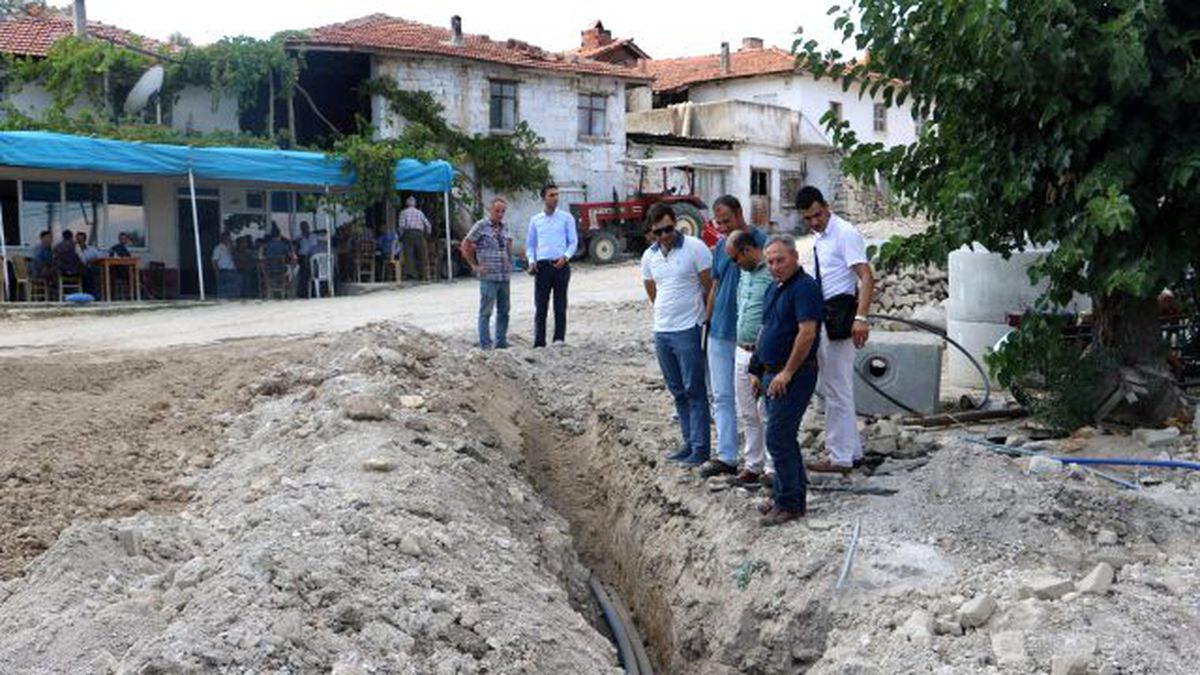 Karayağcı\'nın Alt Yapı Çalışmaları Tamamlanıyor
