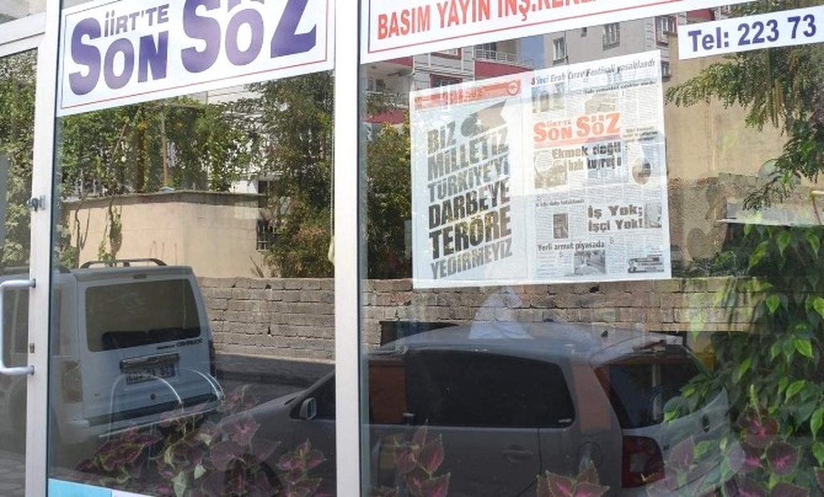 Siirt\'te Yerel Gazetelerden Fetö ve Teröre Tepki