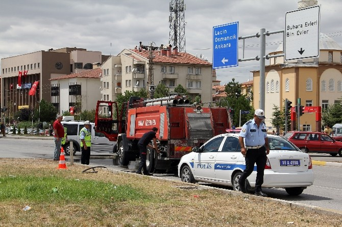 Sulama Aracının Çarptığı Yaşlı Kadın Hayatını Kaybetti