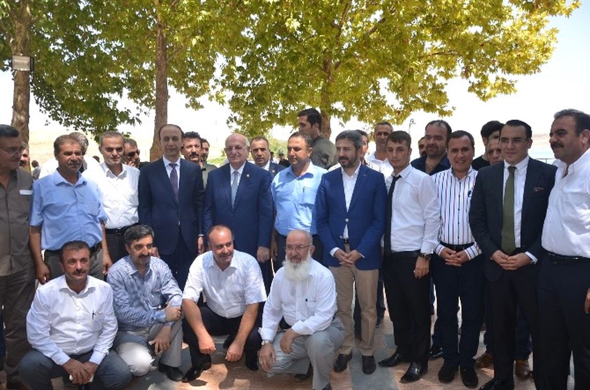 TBMM Başkanı Karaman Kahta İlçesini Ziyaret Etti