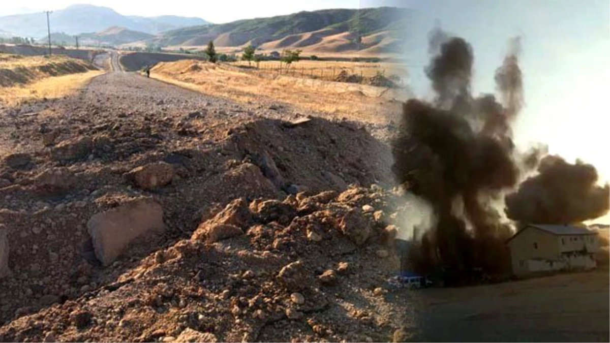 Tunceli\'nde Yola Döşenmiş 350 Kiloluk El Yapımı Patlayıcı İmha Edildi