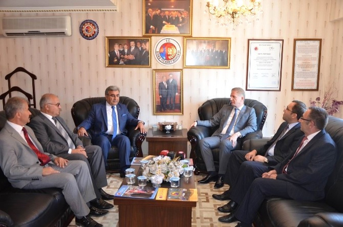 Vali Gül, Ticaret Borsası\'nı Ziyaret Etti