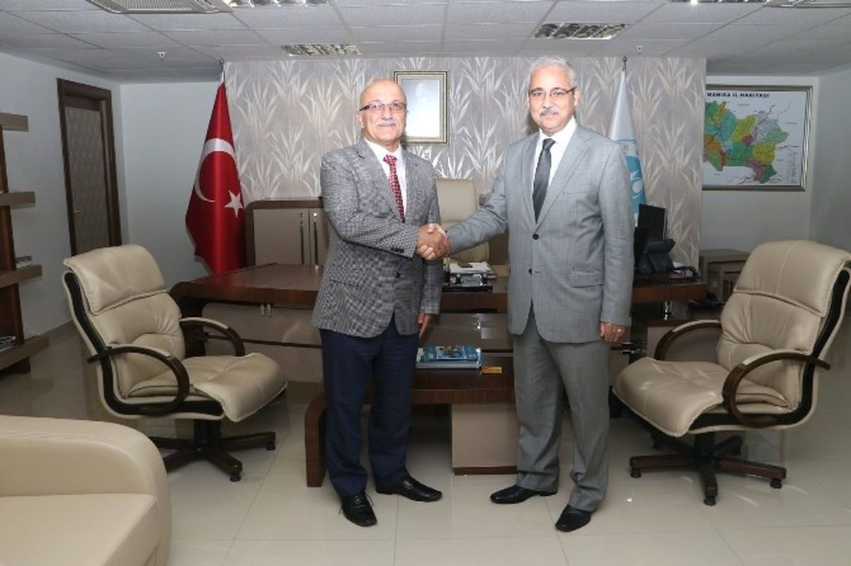 Vali Güvençer\'den Koç\'a İade-i Ziyaret