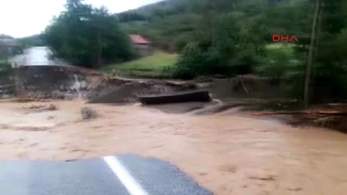 Bartın'da Yaşanan Sel Felaketinden Yeni Görüntüler
