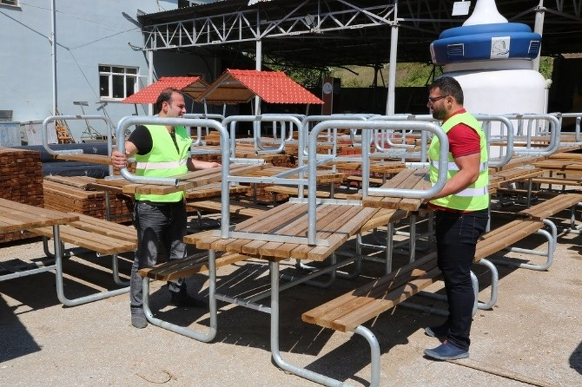 Başiskele\'de Park ve Bahçeler Yenileniyor