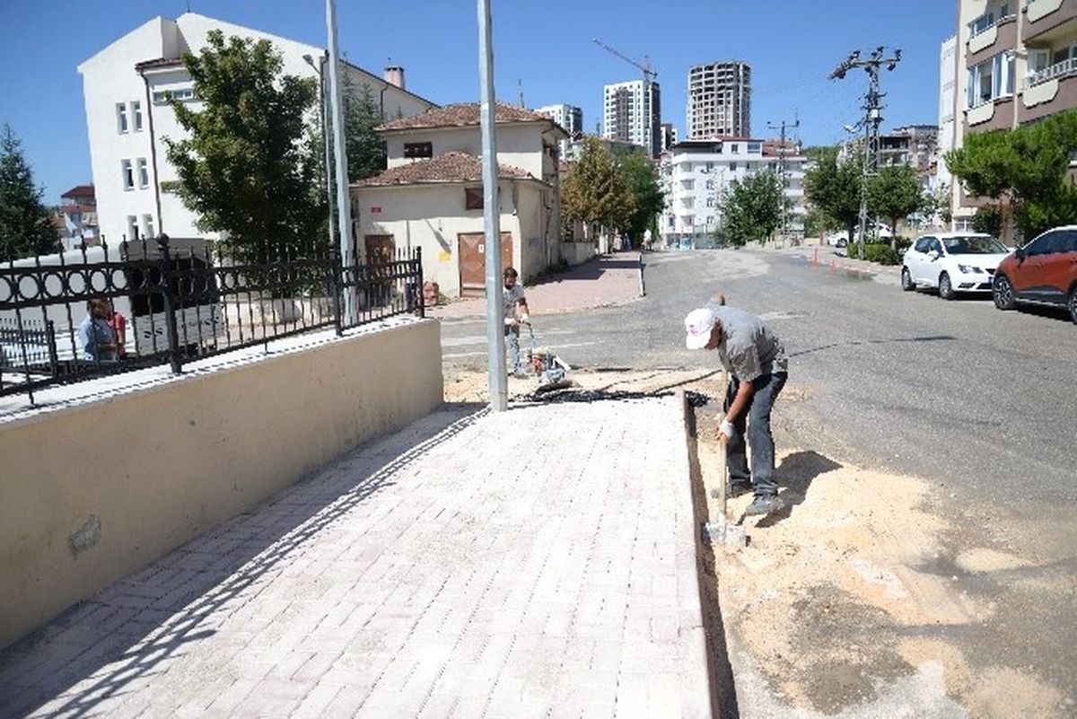 Bilecik Belediyesi Fen İşleri Müdürlüğü Ekiplerinin Çalışmaları
