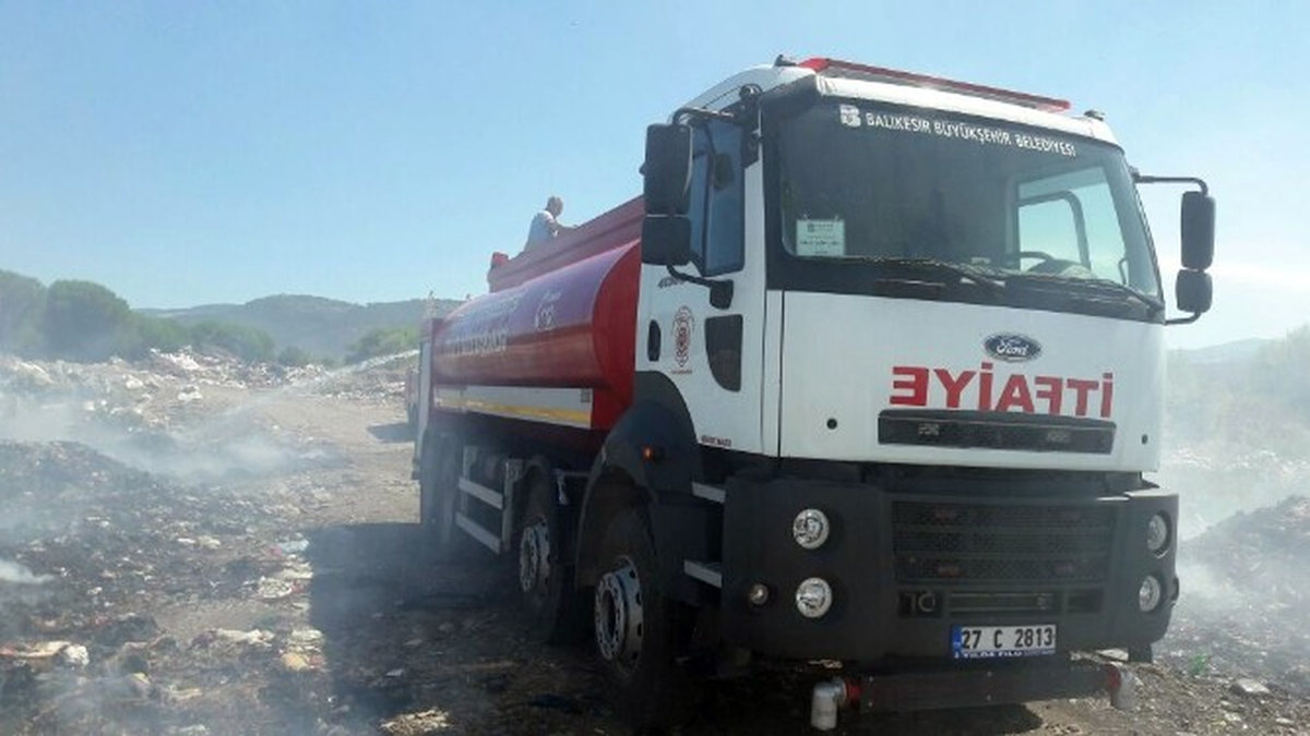 Çöplükteki Yangın Kontrol Altına Alındı