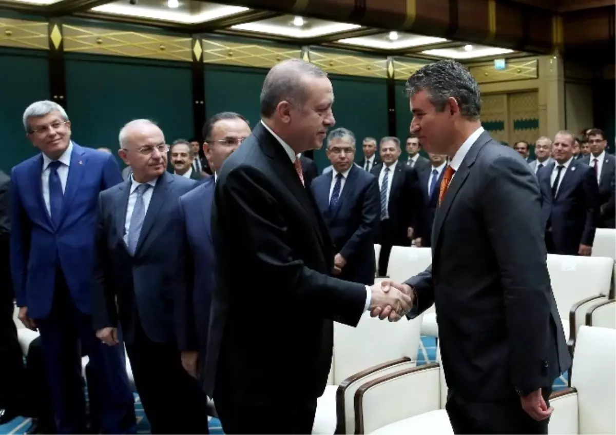 Cumhurbaşkanı Erdoğan, Feyzioğlu ve Baro Başkanlarını Kabul Etti