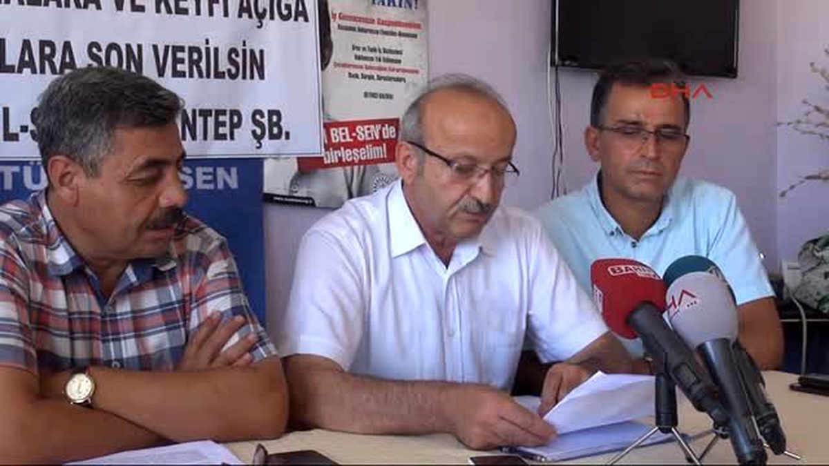 Gazianetp Tüm Bel-Sen Başkanı Erol: Fetö\'nün Kadrolaşmasının Sebebi Hükümettir