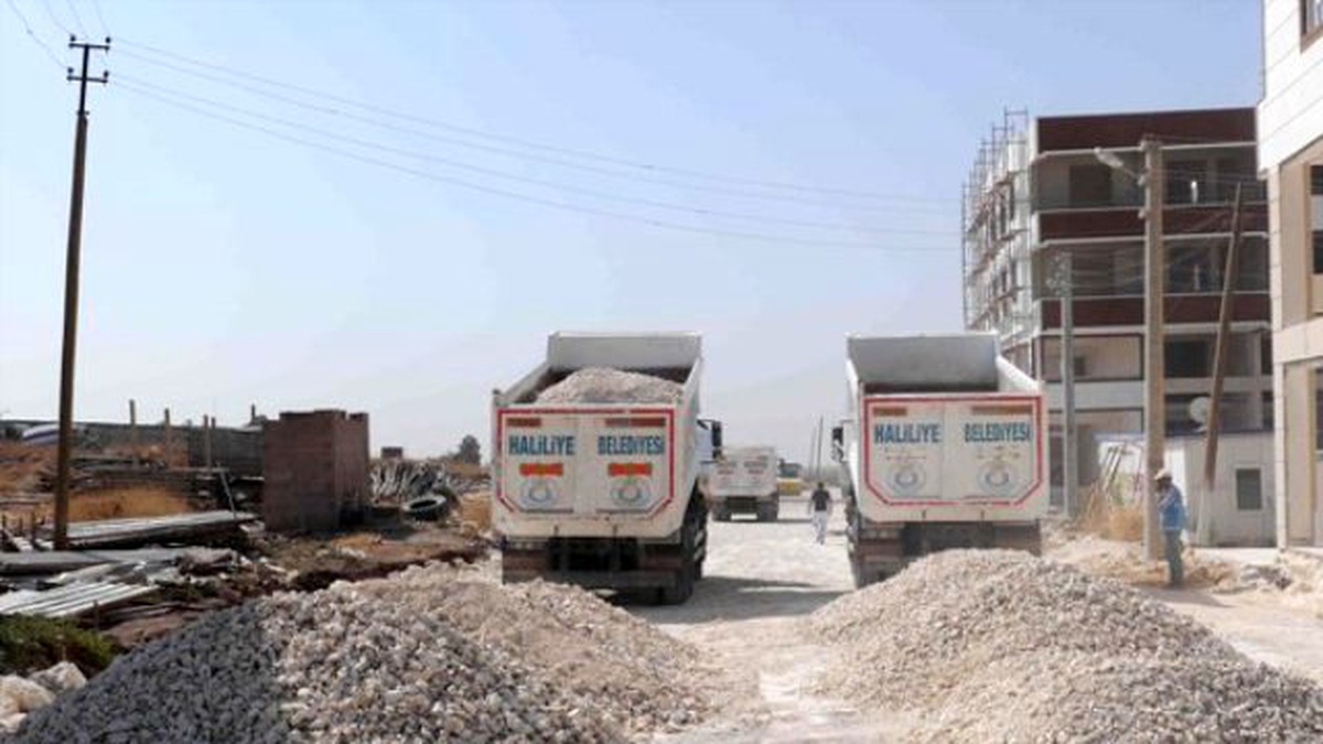 Haliliye\'de Yeni Yollar Hizmete Sunuluyor