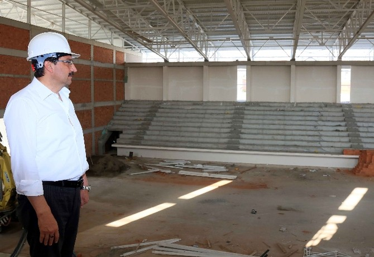 Keçiören Spor Salonu İnşaatında Yol Yarılandı