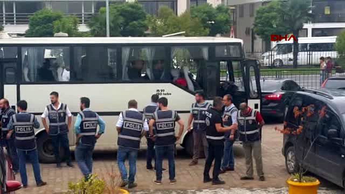 Ordu\'da, Fetö Şüphelisi 6 Polis Adliyeye Sevk Edildi (2)