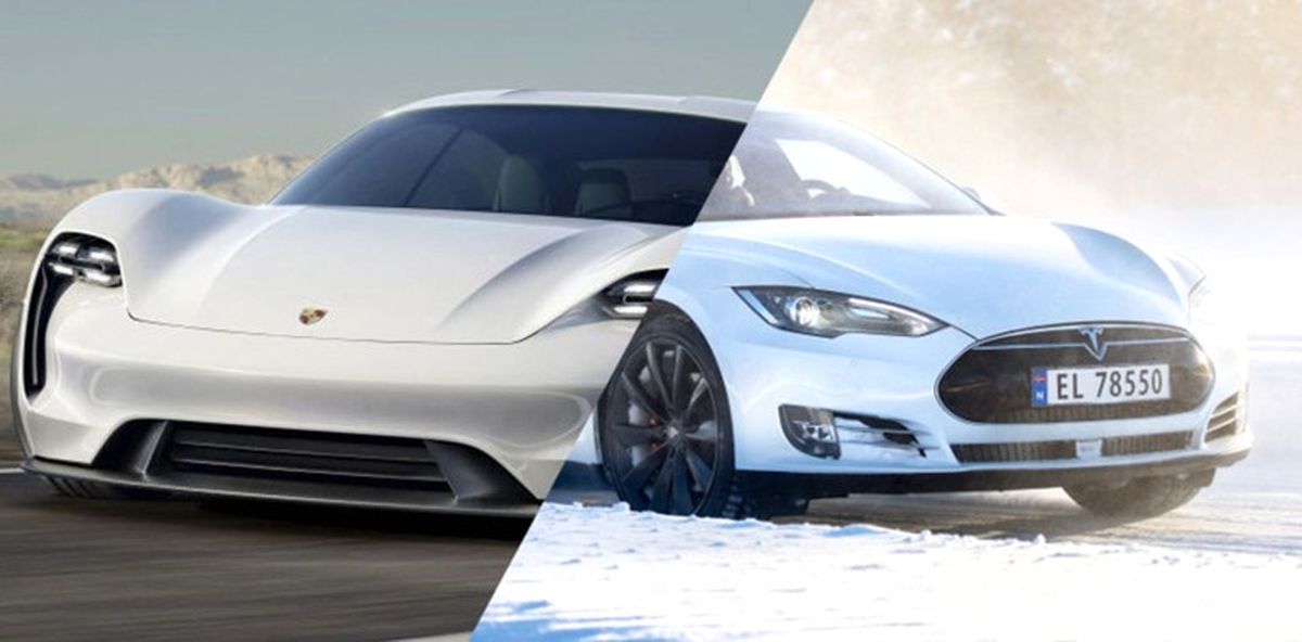 Porsche\'den Tesla\'ya Hodri Meydan!