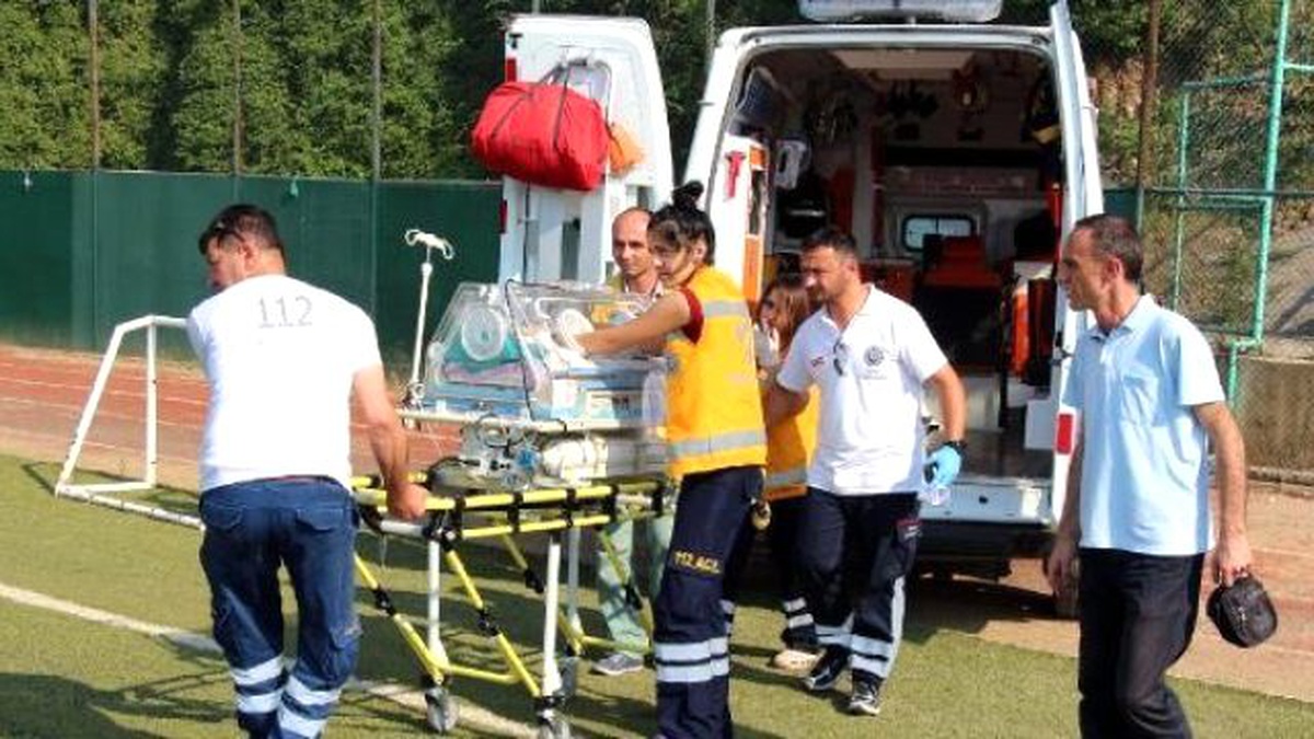 Prematüre İkizler Ambulans Uçakla Nakledildi