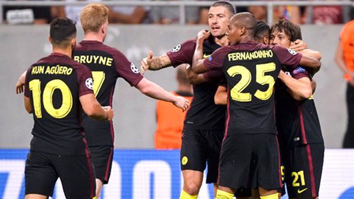 Şampiyonlar Ligi'nde Manchester City, Steaua Bükreş'i 5-0 Mağlup Etti