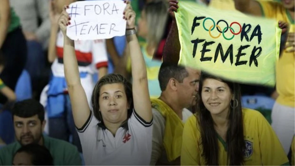 Temer, Rio 2016 Kapanış Törenine Katılmayacak