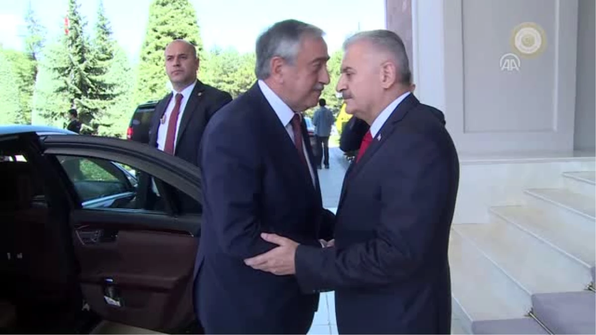Başbakan Yıldırım, KKTC Cumhurbaşkanı Mustafa Akıncı ile Görüştü