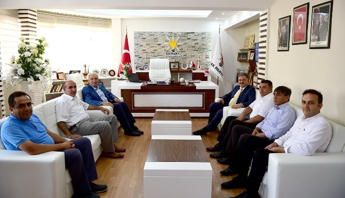 Başkan Çakır\'dan İl Başkanı Kahtalı\'ya Ziyaret