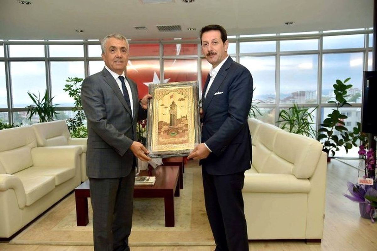 Başkan Tok\'tan Rektör Bilgiç\'e Ziyaret