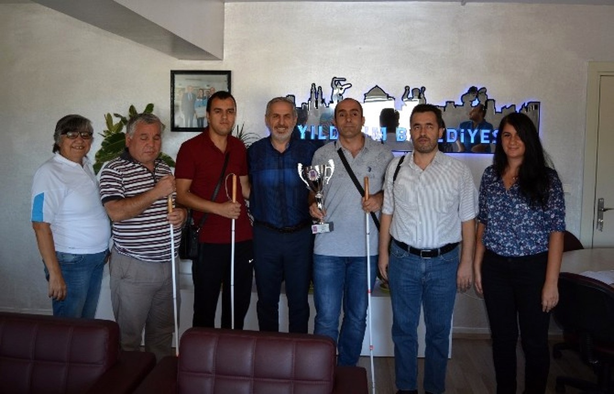 Goalball Türkiye Şampiyonası\'nda Yıldırım Belediyespor Türkiye İkincisi Oldu