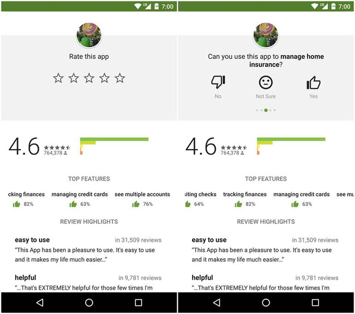 Google\'dan Play Store\'a Yeni İşlev!