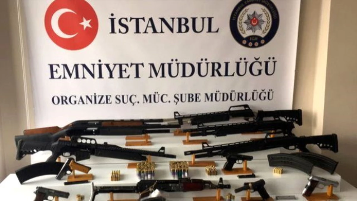 İstanbul\'da Silah Kaçakçılığına Yönelik Operasyon