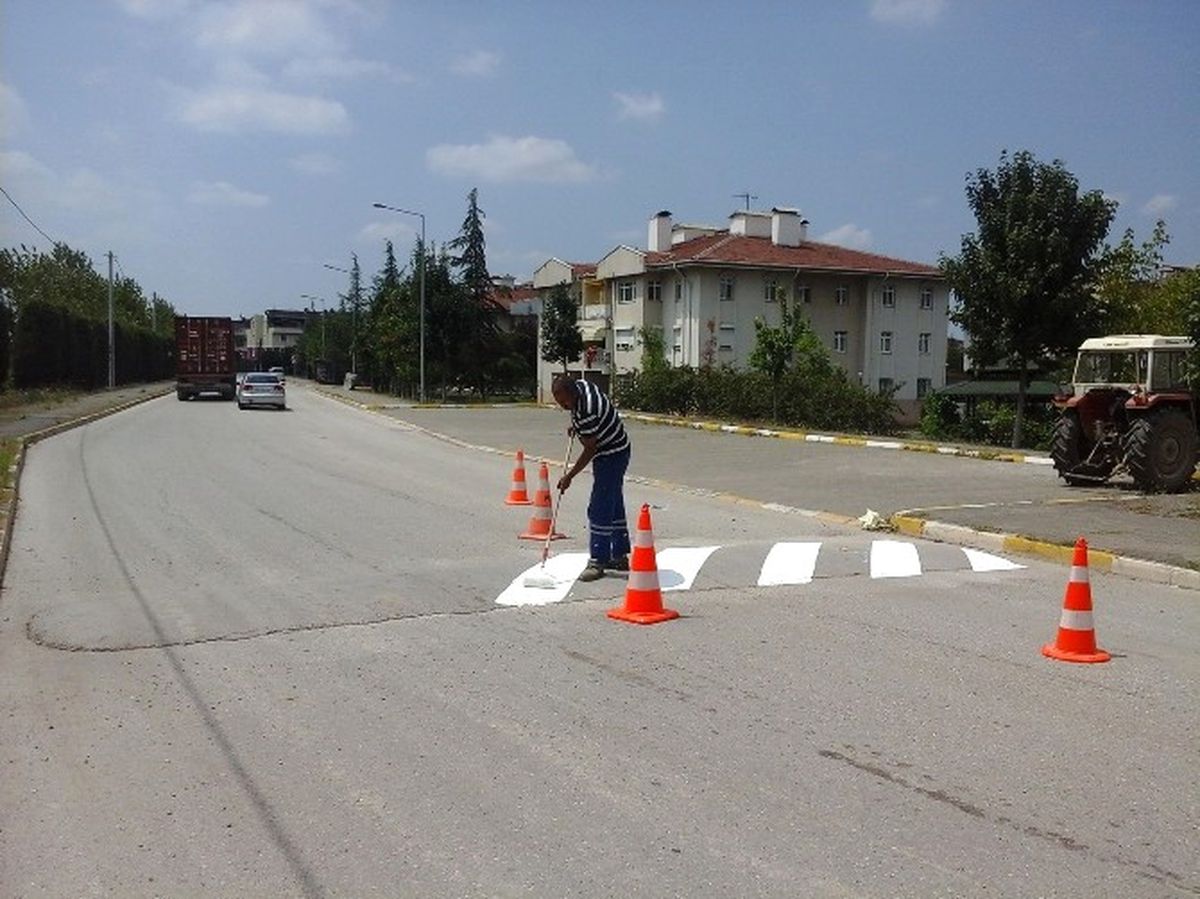 Kartepe\'de Kasisler Boyanıyor