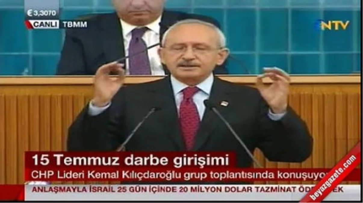 Kemal Kılıçdaroğlu, PKK\'nın Sözcüsü Özgür Gündem Gazetesi\'nin Kapatılmasını Sert Eleştirdi