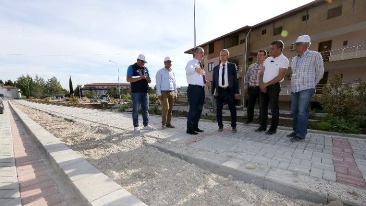 Pamukkale\'de Üstyapı Hamlesi Devam Ediyor