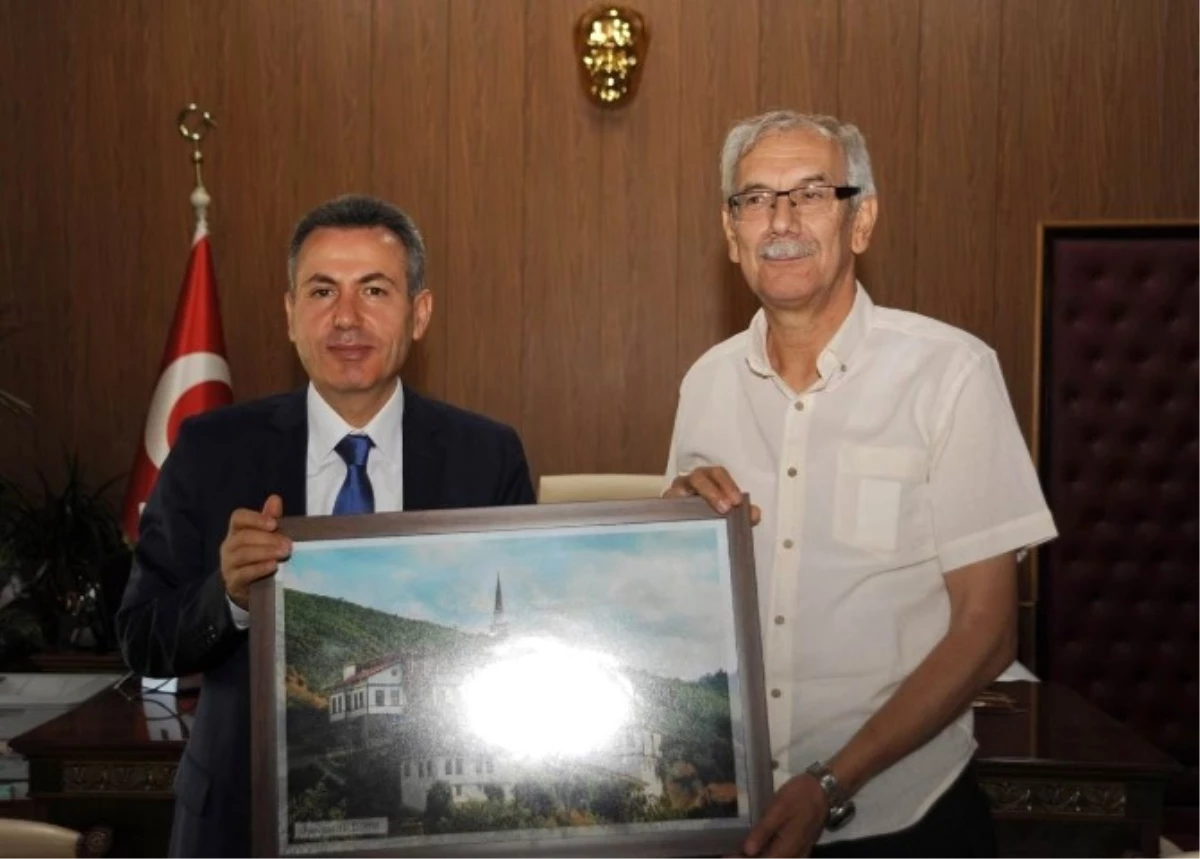 Sakarya Taraklı İlçe Belediye Başkanı Özkaraman\'dan Vali Elban\'a Ziyaret