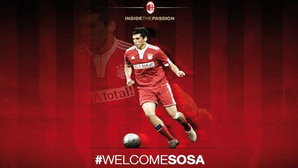 Sosa, Milan\'a İmzayı Attı