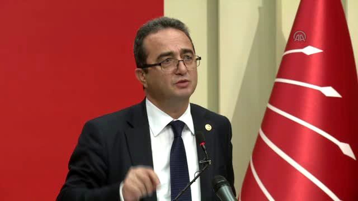 CHP Genel Başkan Yardımcısı Bülent Tezcan Açıklaması