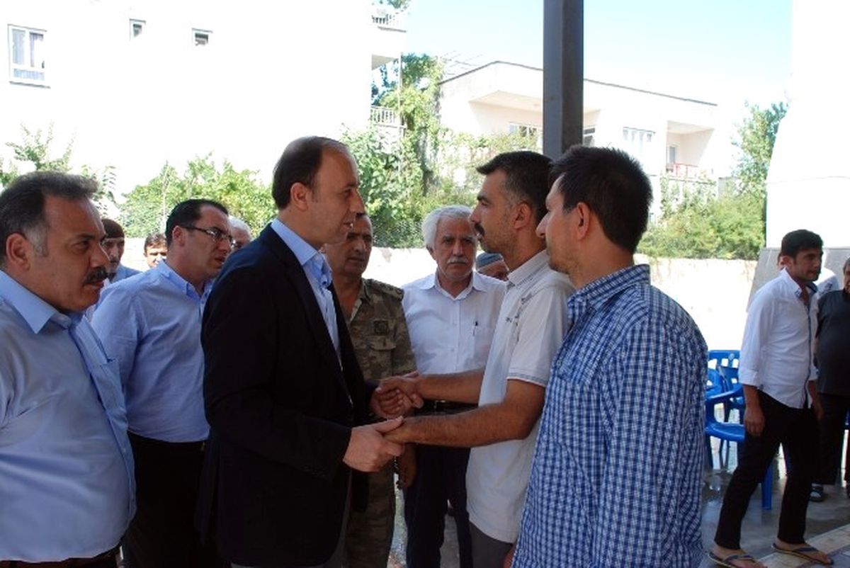 Vali Erin, Şehit Ailesini Yalnız Bırakmadı
