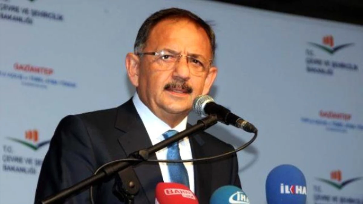 Çevre ve Şehircilik Bakanı Özhaseki, Gaziantep\'te