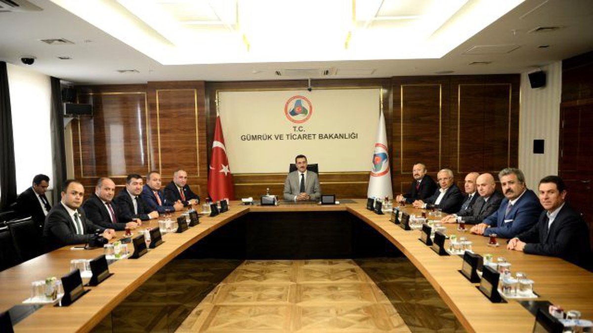 Bakan Tüfenkci, İş Dünyası Konfederasyonu heyetini kabul etti