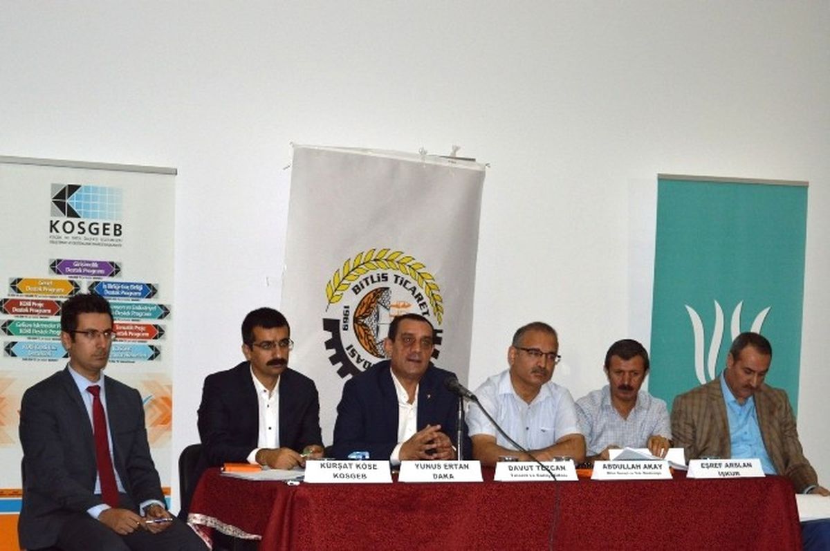 Bitlis\'te Teşvik Sistemi ve Yatırım Destekleri Bilgilendirme Toplantısı