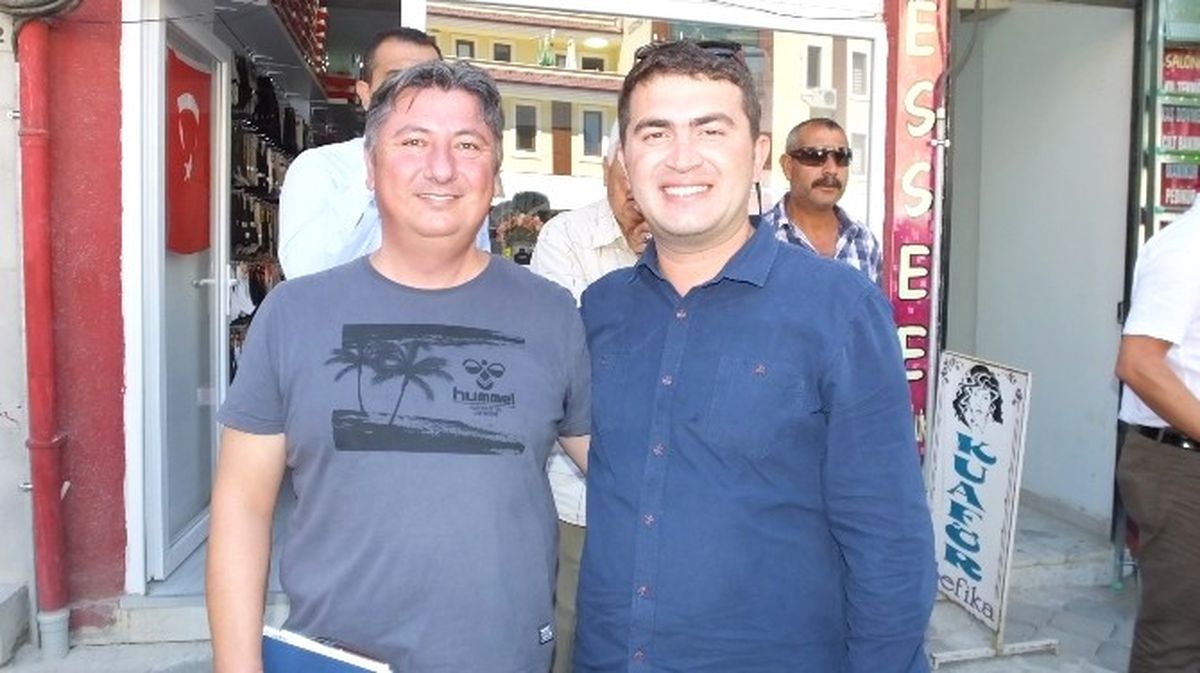Burhaniye\'de Halef Selef Müdür Dayanışması