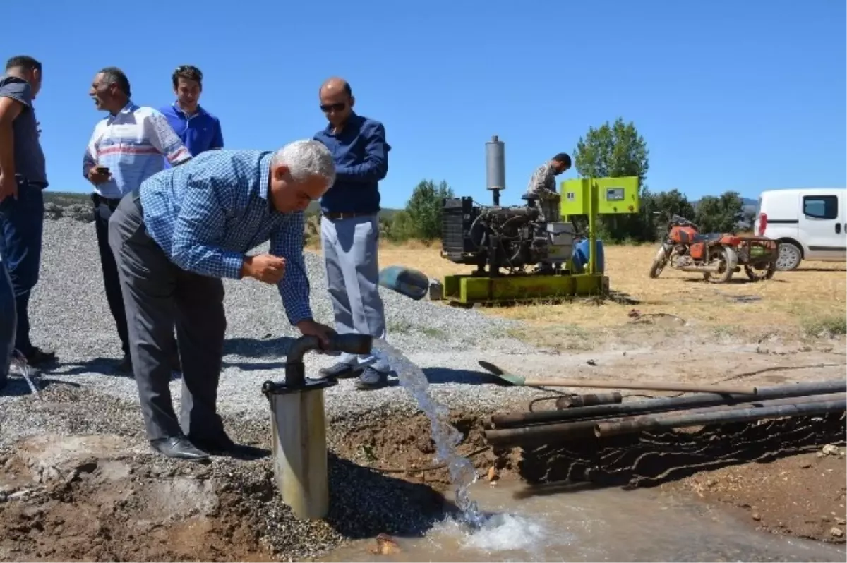 Deliçoban\'a Yeni İçme Suyu Sondajı Kazandırıldı