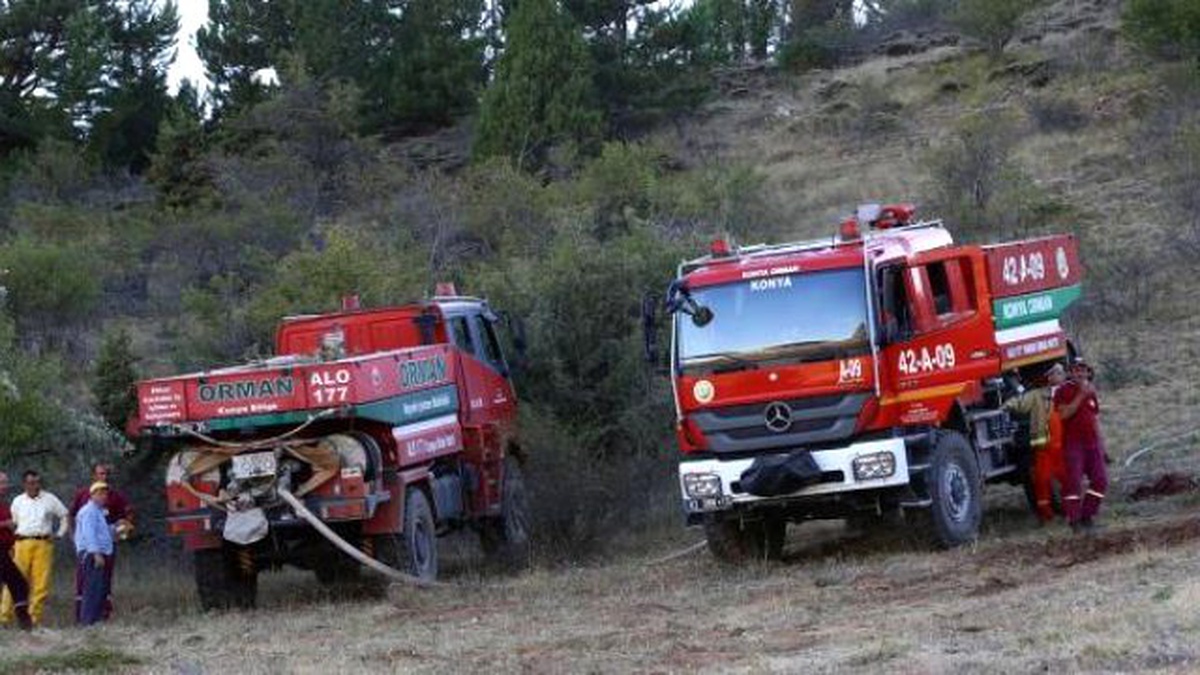 Derbent\'teki Orman Yangını Kontrol Altına Alındı